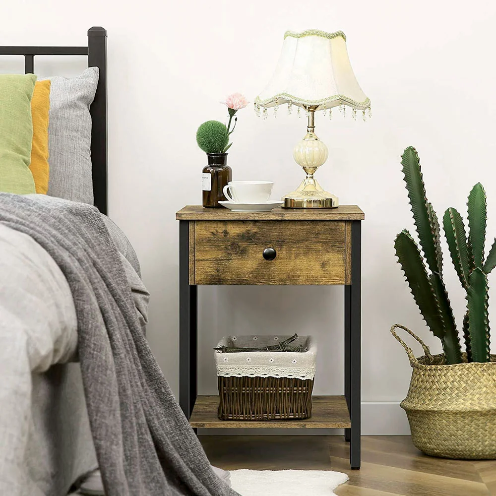 Mobile Industrial 1 Cassetto Più 1 Ripiano 40x35x60h