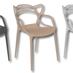 Sedia Monoblocco In Polipropilene "Horn"