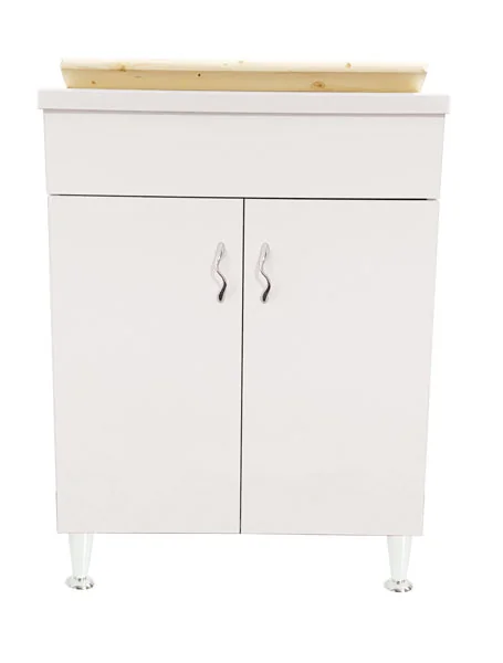 Mobile Lavatoio In Nobilitato Con Vasca In Polipropilene - immagine 3