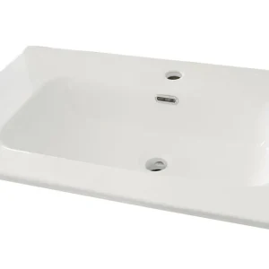 Lavabo Bianco Da Incasso In Ceramica Per Mobili