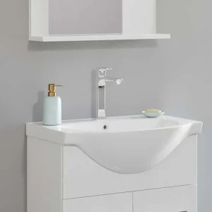 Mobile Bagno Venere cm.55x42x160H Bianco Lucido