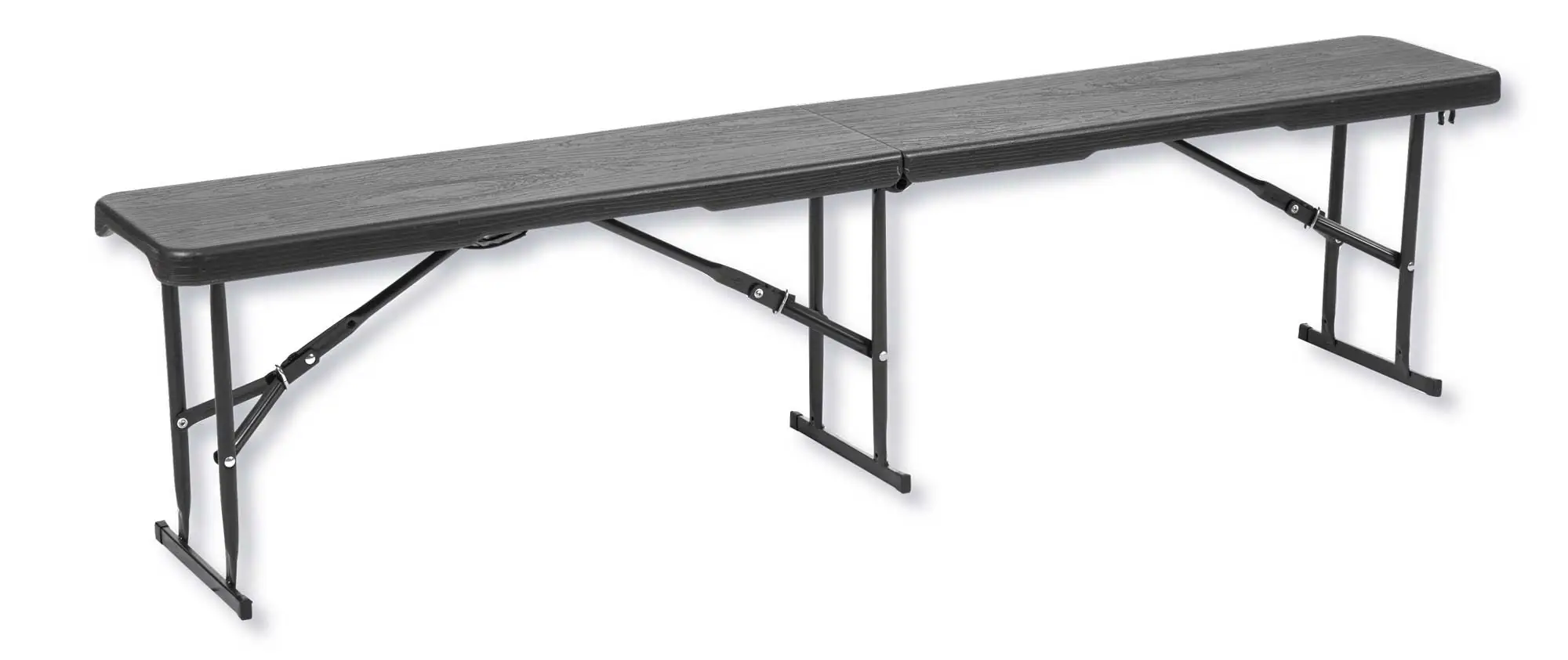 Panca Birreria Pieghevole In Acciaio E Resina - immagine 3