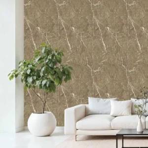 Pannello Murale In UV Effetto Marmo Lucido cm.120x61x0,3