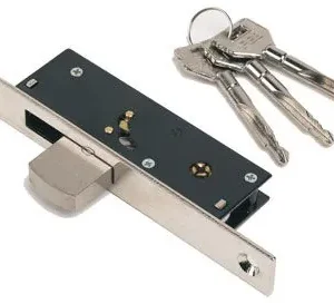 Serratura Chiave A Spillo , Con Catenaccio Basculante (yf5820)160x20