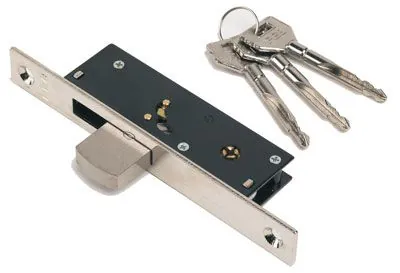 Serratura Chiave A Spillo , Con Catenaccio Basculante (yf5820)160x20