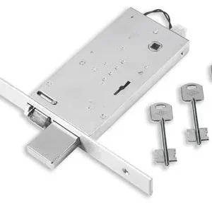 Elettroserratura Inox Singola Doppia Mappa Per Porte In Alluminio