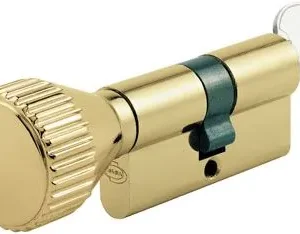 Cilindro In Ottone Con Pomolo