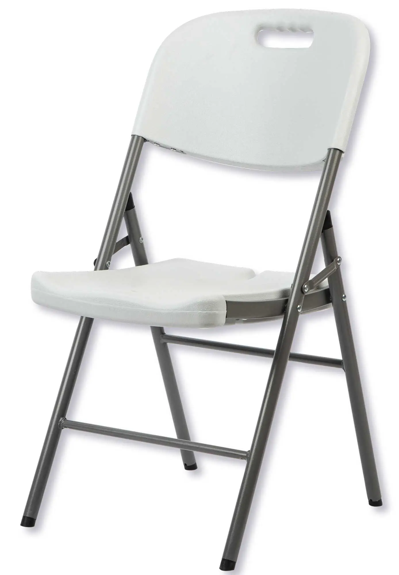 Sedia Pieghevole In Acciaio E Resina