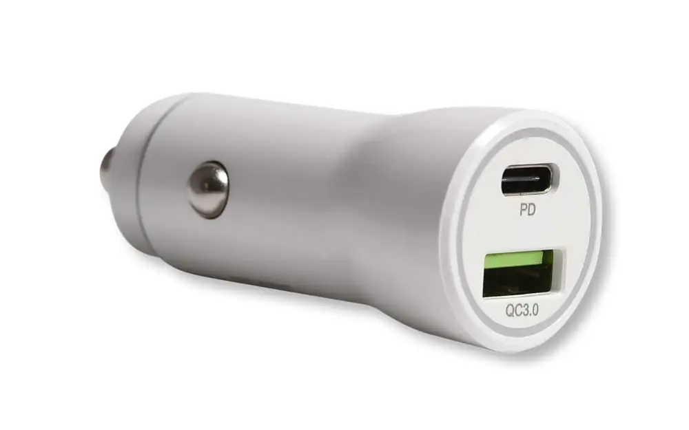 Caricatore Rapido Auto 20W USB/TYPE-C