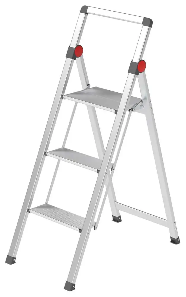 Sgabello Mini Slim Alluminio EN14183