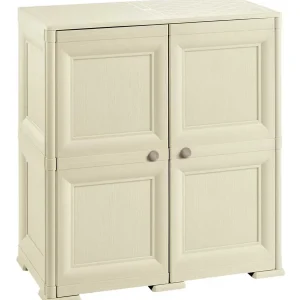 Armadio 2 Moduli 2 Ante Angora Tontarelli cm 79x45x85,5h