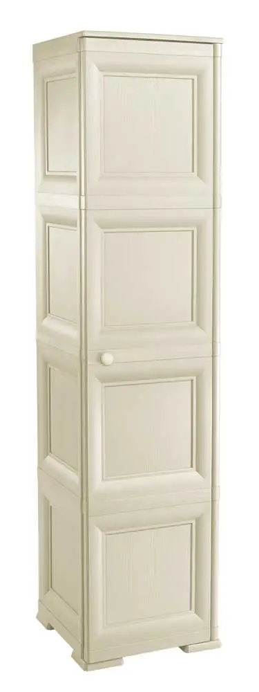 Armadio Portascope 1 Anta Angora Tontarelli cm 40x43x164h