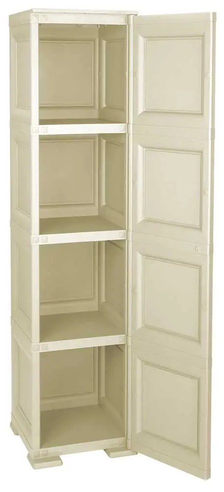 Armadio 4 Moduli 1 Anta Angora Tontarelli cm 40x43x164h - immagine 2