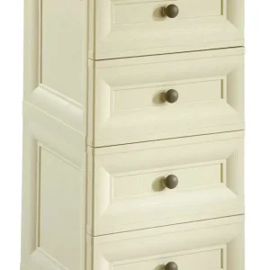 Cassettiera 4 Cassetti Tontarelli 40x43x85,5 Angora