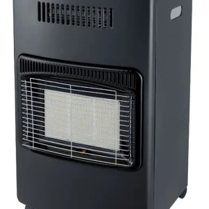 Stufa A Gas Infrarossi Tropic Termoventilata DA-301fh Colore Nero