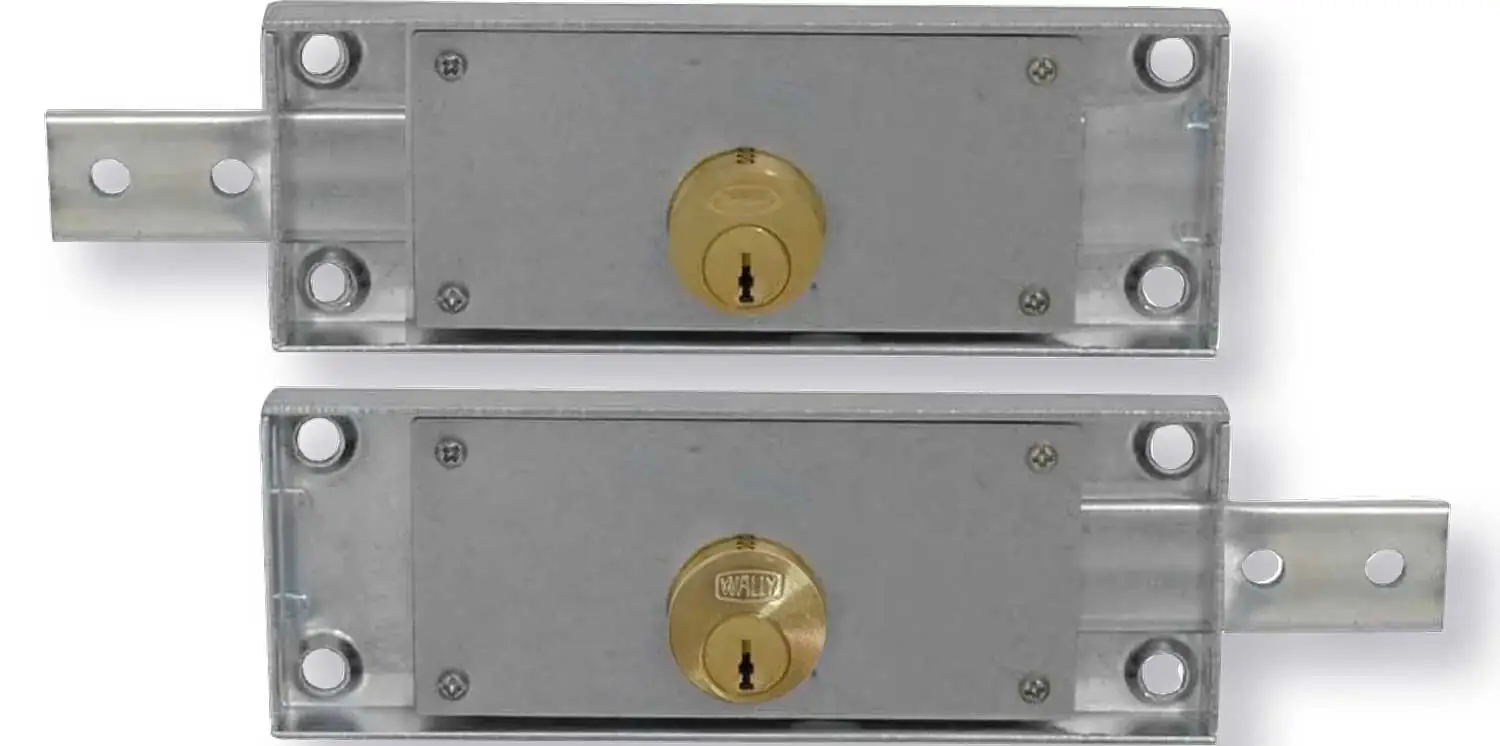Serrature Per Serranda Coppia dx/sx Catenaccio Retto Wally