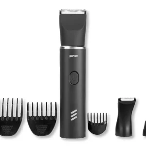 Kit Ricaricabile 3 In 1 Barba Capelli Viso E Corpo