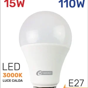 Lampada A Goccia A60 Linea Classic LED E27 15W