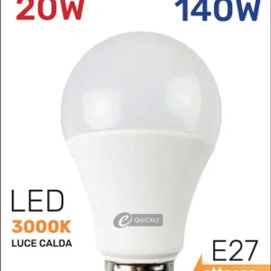 Lampada A Goccia A60 Linea Classic LED E27 20W