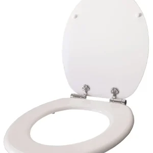 Sedile WC In MDF Bianco Soft Closing