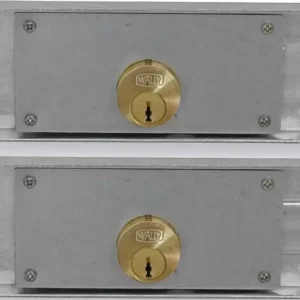 Serrature Per Serranda Coppia dx/sx Catenaccio Piegato Wally