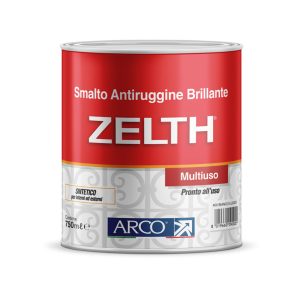 Smalto Antiruggine  'Zelth' Bianco Lucido Arco 0,750Lt