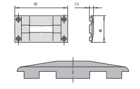Contropiastra In Nylon  (06287-14-0)