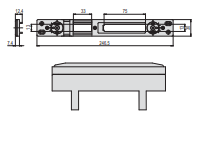 Contropiastre Regolabili In Metallo Con Eccentrico (06463-67) - immagine 2