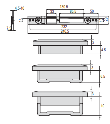 Contropiastre Regolabili In Metallo Con Eccentrico (06463-75-0) - immagine 2