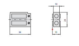 Bobina  Per Serratura In Alluminio (07086-00)