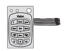 Tastiera Per Casseforti Digit Vision (07114-16)