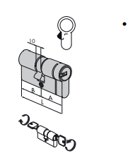 Cilindro A Profilo Europeo Astral Tekno Pro (0M3T1-10-0-12) - immagine 3