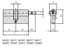 Cilindro A Profilo Europeo Astral Tekno Pro (0M3T7-07-0-12) - immagine 3