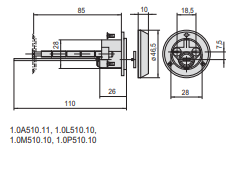 Cilindro Da Applicare Astral Tekno Pro (0M510-10-0-12) - immagine 2