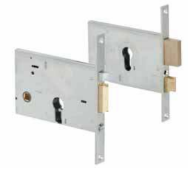 Elettroserratura Da Infilare A Cilindro , Per Fasce H82 (14010-60-1) Mano Destra Interna