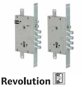 Elettroserratura Da Infilare Con Funzionamento Ad Ingranaggi , A Cilindro (15535-28-0) Ambidestra