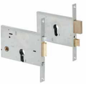 Serrature Da Infilare A Cilindro , Per Fasce , H 82mm (44145 60 0)