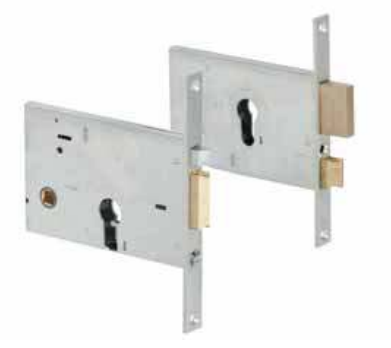 Serrature Da Infilare A Cilindro , Per Fasce , H 82mm (44145 60 0)