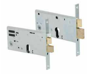 Serrature Da Infilare A Cilindro, Per Fasce H 44mm (44160-60-0) Ambidestra