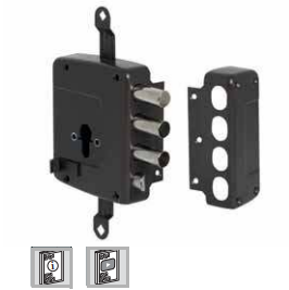 Serrature Da Applicare A Cilindro E64 (56152-60-1) Mano Destra Interna