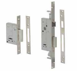 Serratura Da Infilare A Doppia Mappa A 2 Mandate (57211-40-0) Ambidestra