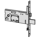 Serratura Da Infilare A Doppia Mappa, Per Fasce (57357-90-0) Ambidestra - immagine 3