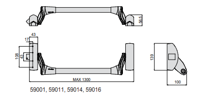 Maniglioni Antipanico Da Applicare Fast Push (59001-10-0) - immagine 2
