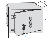 Casseforti Da Murare Con Combinatore Meccanico E Chiave (82210-31)