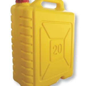 Bidone ptl Per Alimenti Eurotanica Rinforzato Colore Giallo lt.20