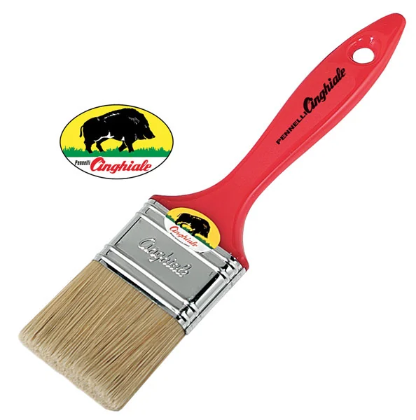 Pennellessa Setola bionda Manico Plastica