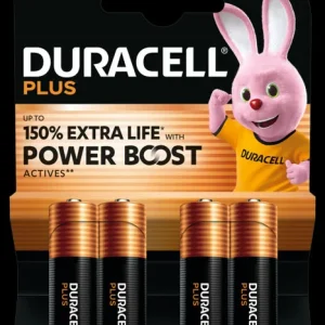 Duracell Plus Powerboost Stilo AA 4Pz