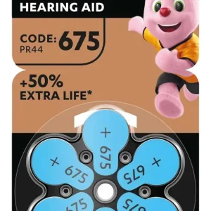 Duracell Acustica Easy Tab 675 Blu