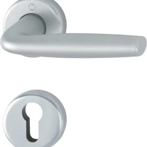 Maniglia Milos Foro Yale Cromo Satinato