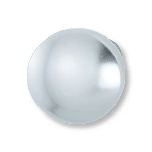 Pomolo Alluminio Argento F1 8MM M10 D.60MM